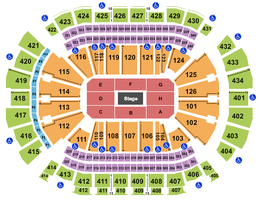 Toyota Center Matt Rife Seating Chart